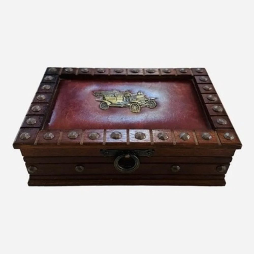 Handcrafted vintage wood